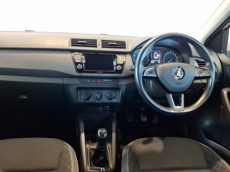 Skoda Fabia 1.0 Mpi Se White #3