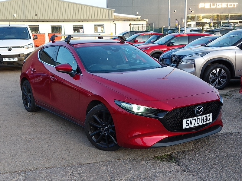Mazda 3 2.0 Skyactiv X Mhev Sport Lux Red
