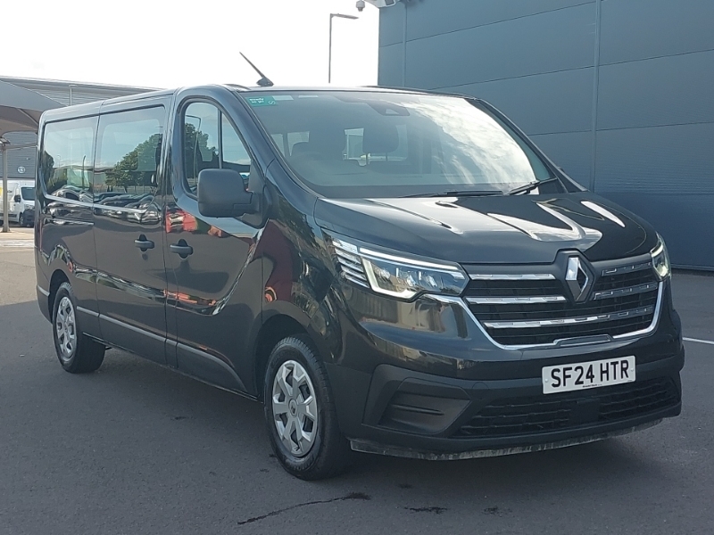 Renault Trafic Ll30 Blue Dci 110 Advance 9 Seater Black