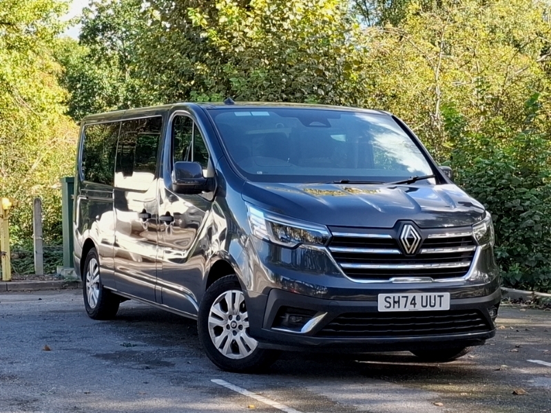 Renault Trafic Ll30 Blue Dci 110 Extra Safety 9 Seater Grey