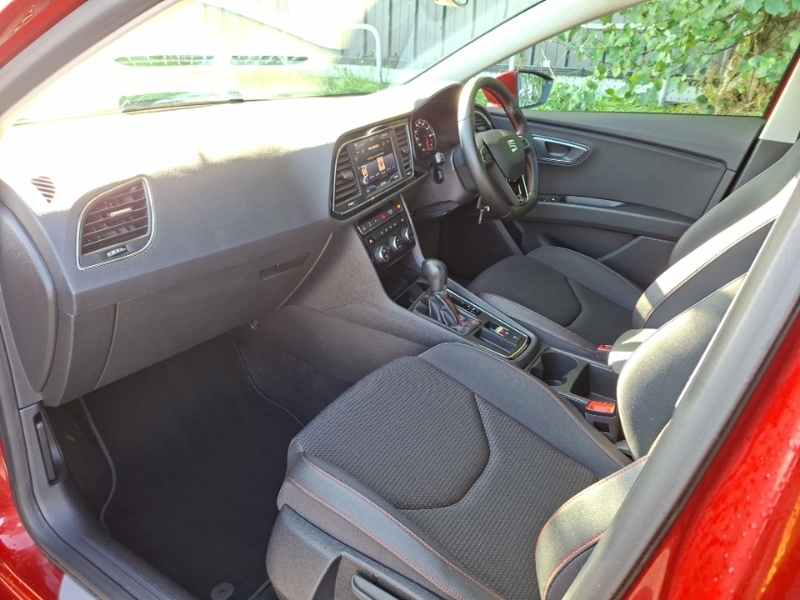 Seat Leon 2.0 Tsi 190 Fr Ez Dsg Red #5