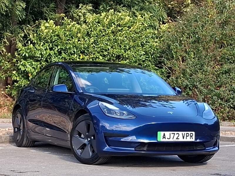 Tesla Model 3 Rwd 4dr Auto Blue