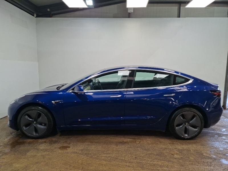Tesla Model 3 Long Range Awd Blue #4