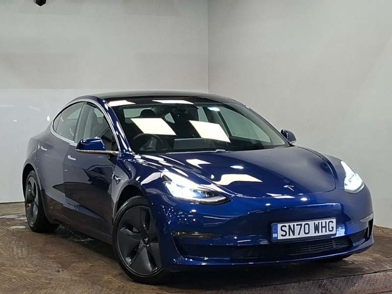 Tesla Model 3 Long Range Awd Blue