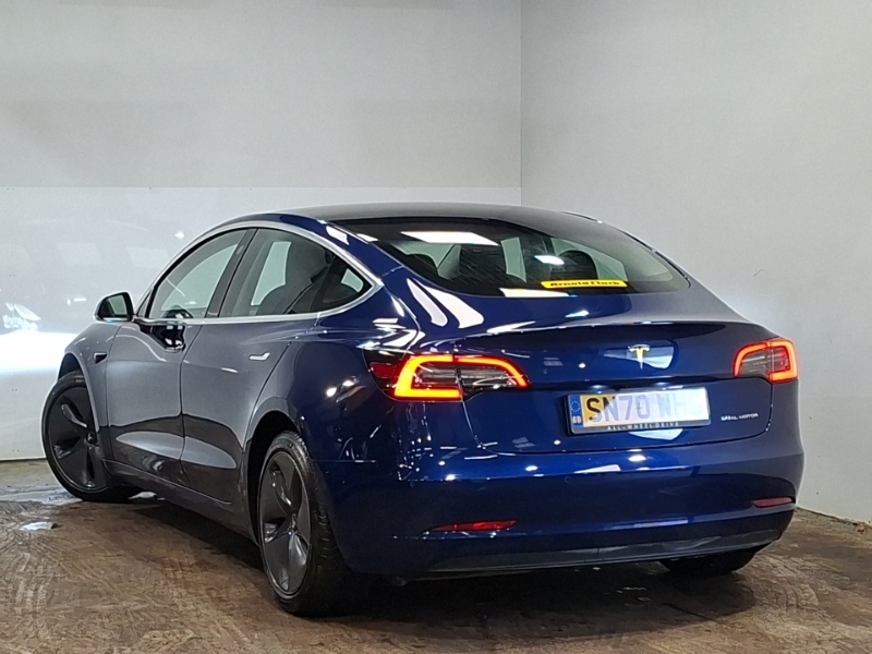 Tesla Model 3 Long Range Awd Blue #2