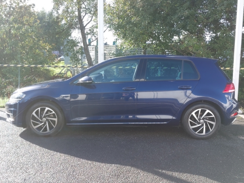Volkswagen Golf 1.5 Tsi Evo Match Blue #4