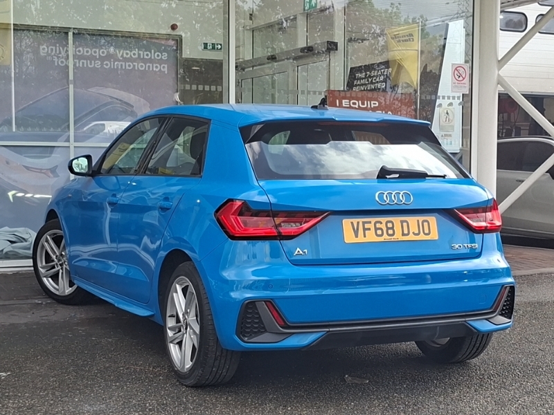 Audi A1 30 Tfsi S Line Blue #2