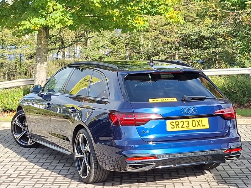 Audi A4 40 Tfsi 204 Black Edition S Tronic Blue #2