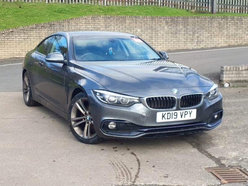 BMW 4 Series 420D 190 Sport Business Media Grey
