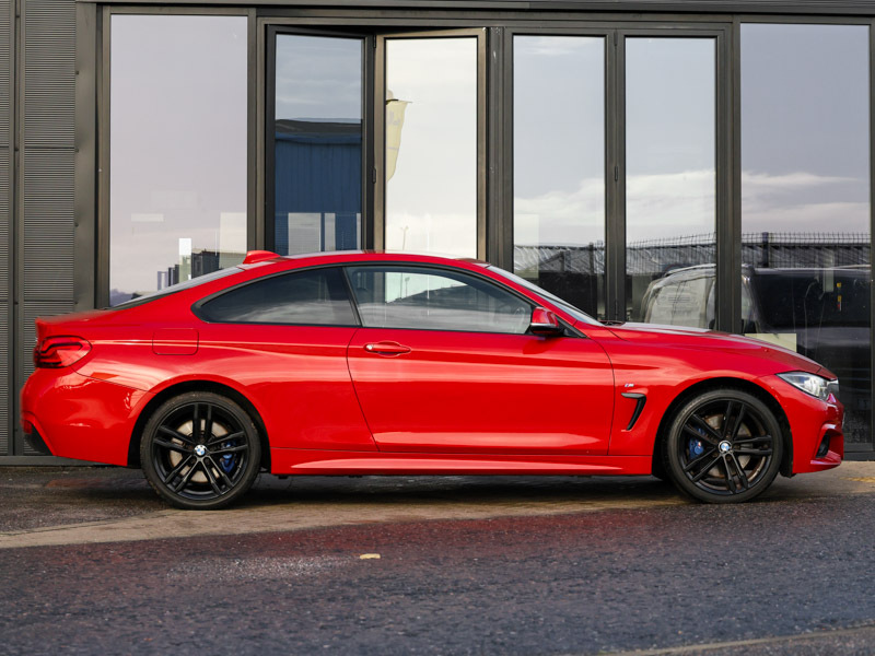 BMW 4 Series 420D 190 Xdrive M Sport Prof Media Red #3