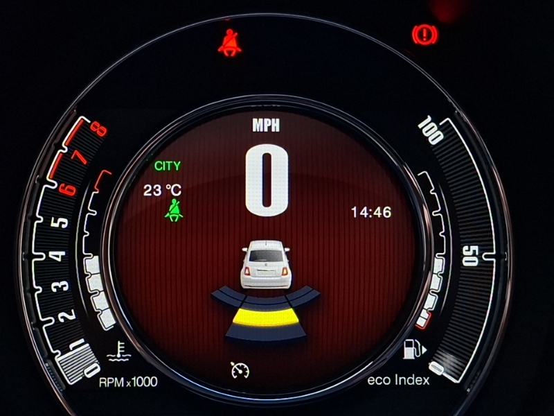 Fiat 500 1.0 Mild Hybrid Black #9