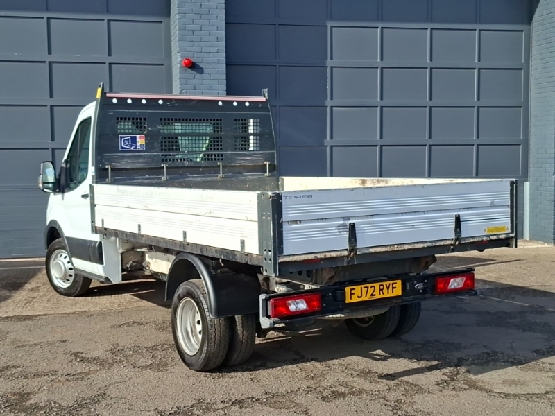 Ford Transit Custom 2.0 Ecoblue 130Ps Aluminium Tipper 1 Way White #2