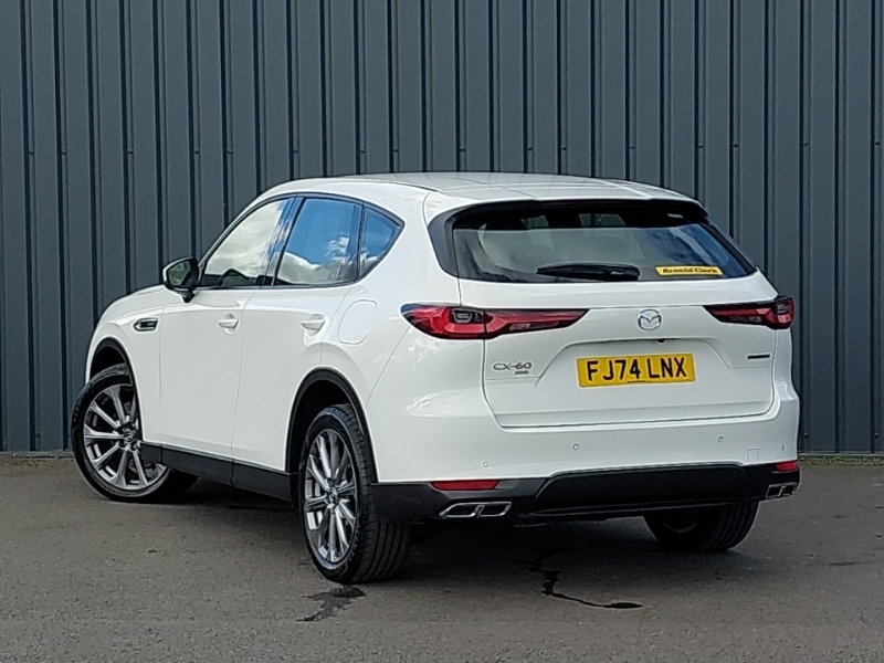 Mazda CX-60 2.5 Phev Exclusive-line White #2