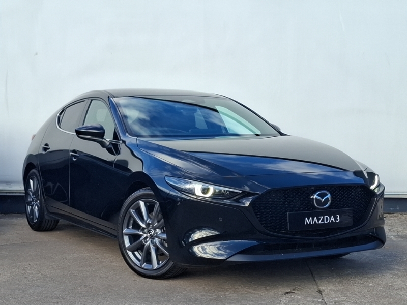 Mazda 3 2.5 E-skyactiv G Mhev 140 Exclusive-line SV76ZSO Black