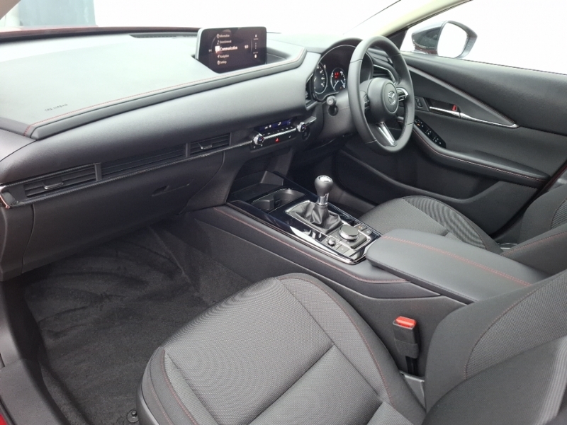 Mazda CX-30 2.0 E-skyactiv X Mhev Homura Sunroof Red #5