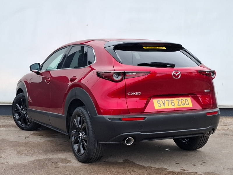 Mazda CX-30 2.0 E-skyactiv X Mhev Homura Sunroof Red #2