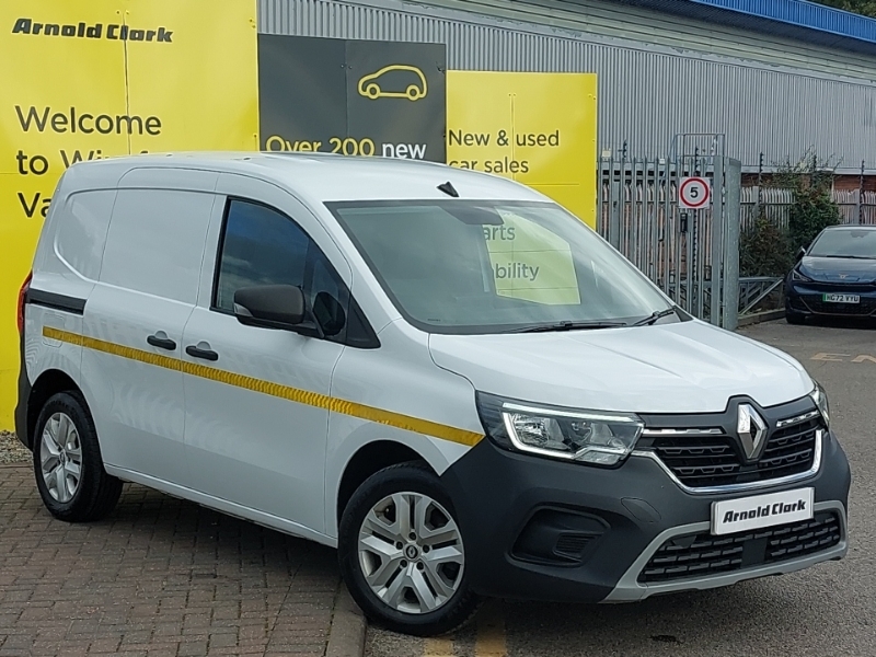 Renault Kangoo Ml19 Blue Dci 95 Advance Van White