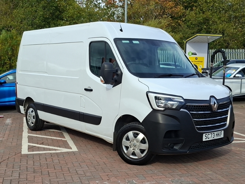 Renault Master Mm35 Blue Dci 135 Advance Medium Roof Van White #6