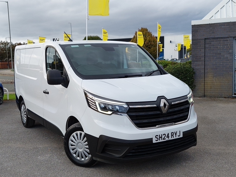 Renault Trafic Sl30 Blue Dci 130 Start Van White