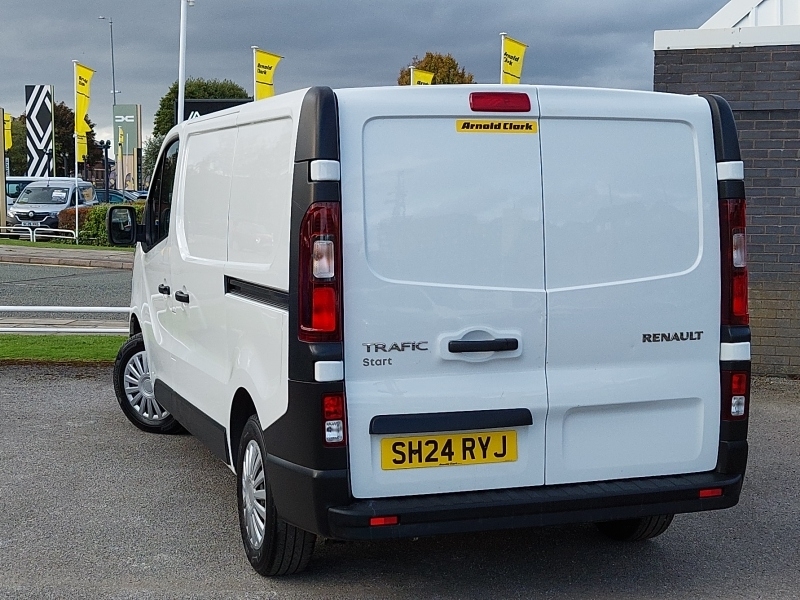 Renault Trafic Sl30 Blue Dci 130 Start Van White #2