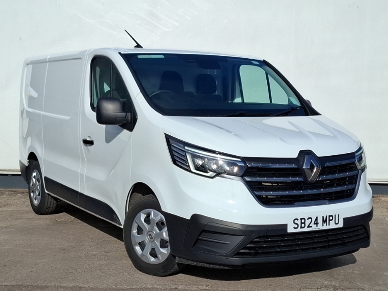 Renault Trafic Sl30 Blue Dci 130 Advance Van White