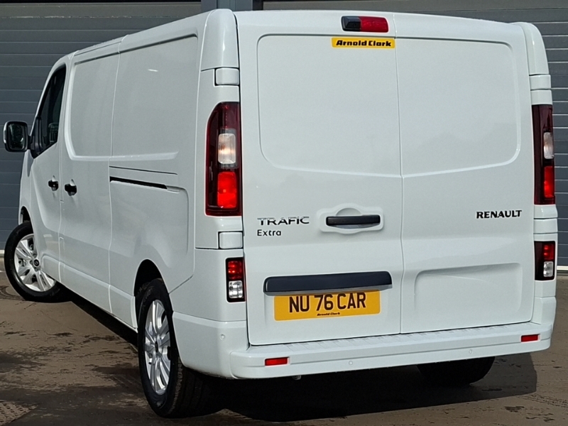 Renault Trafic Ll30 Blue Dci 150 Extra Safety Van White #2