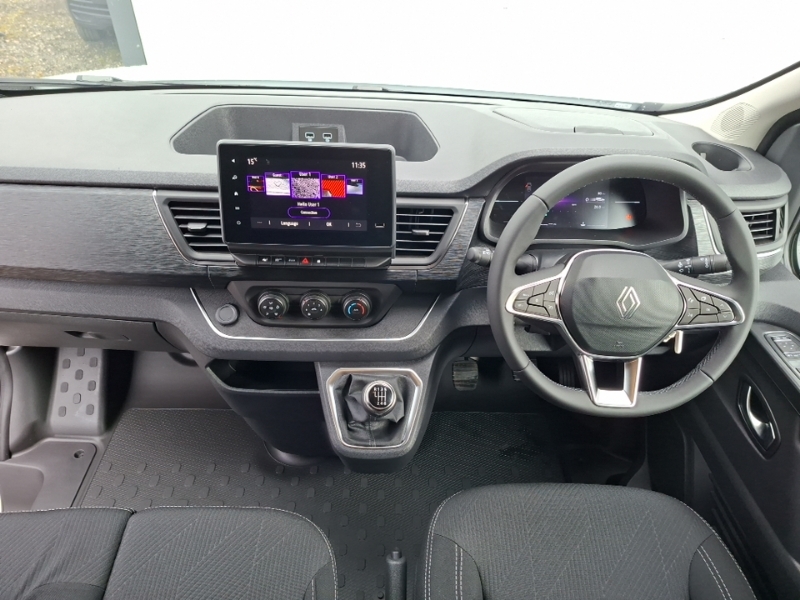 Renault Trafic Ll30 Blue Dci 150 Extra Safety Van White #3