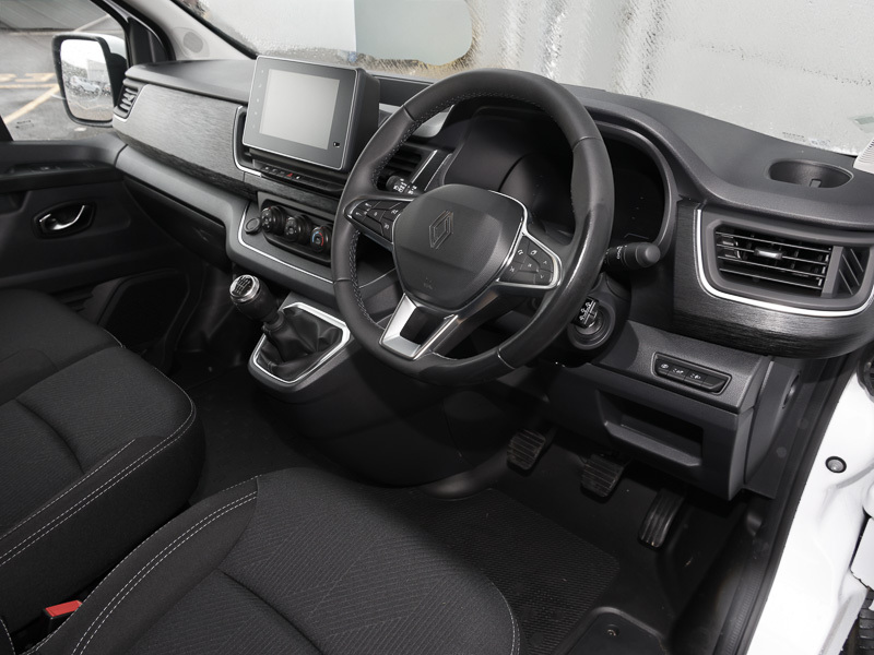 Renault Trafic Ll30 Blue Dci 150 Extra Safety Van White #3
