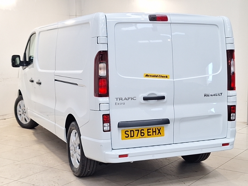Renault Trafic Ll30 Blue Dci 150 Extra Safety Van White #2