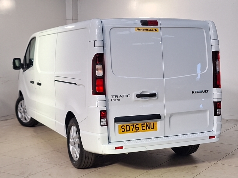 Renault Trafic Ll30 Blue Dci 150 Extra Safety Van White #2