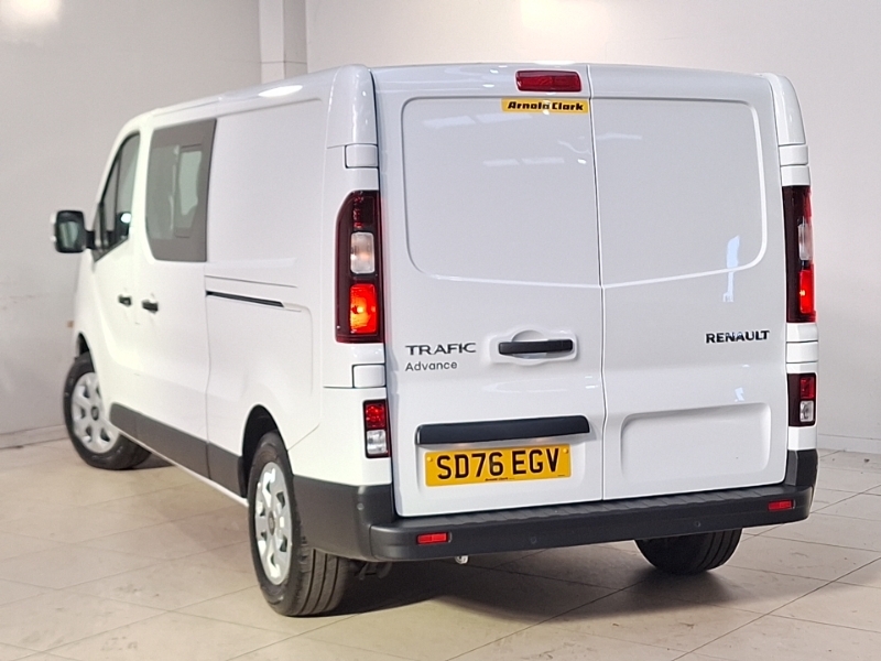 Renault Trafic Ll30 Blue Dci 130 Advance Safety Crew Van White #2