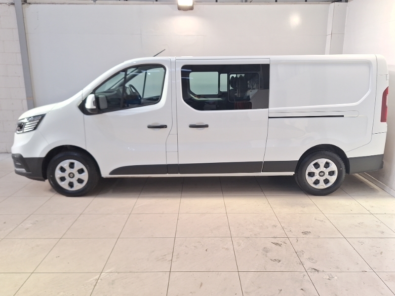 Renault Trafic Ll30 Blue Dci 130 Advance Safety Crew Van White #4