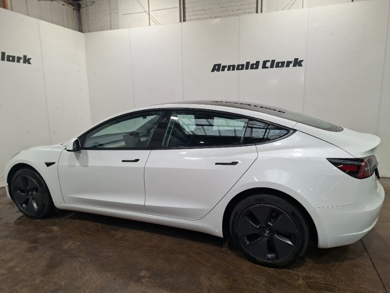 Tesla Model 3 Long Range Rwd White #4