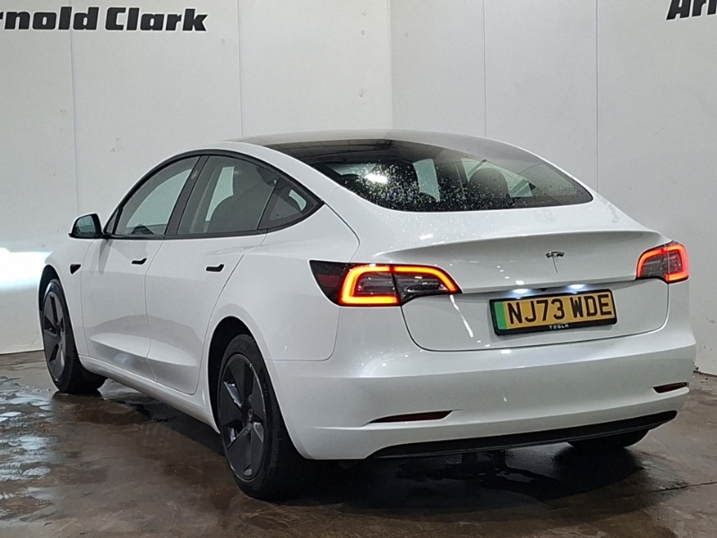 Tesla Model 3 Long Range Rwd White #2