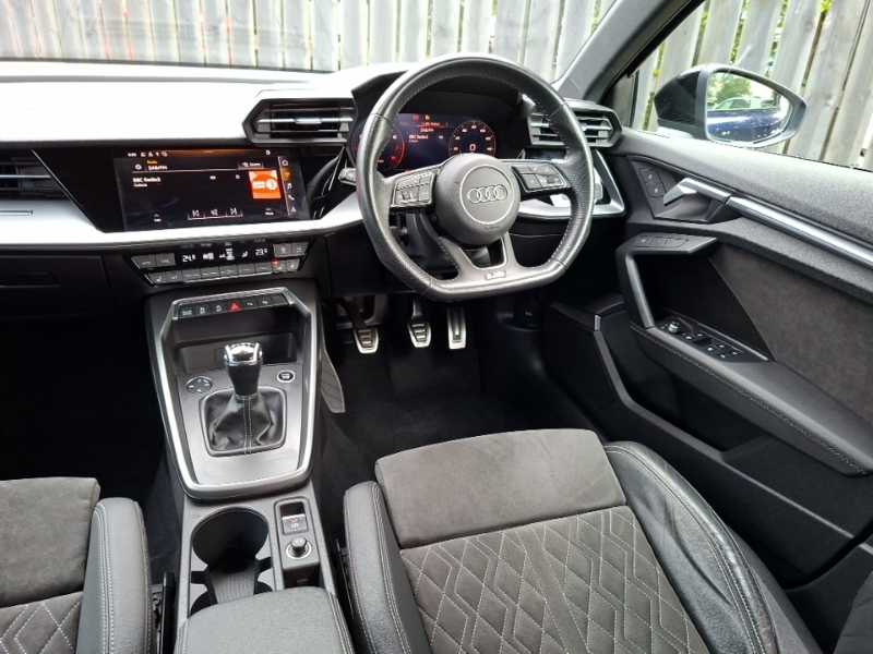 Audi A3 S Line White #8