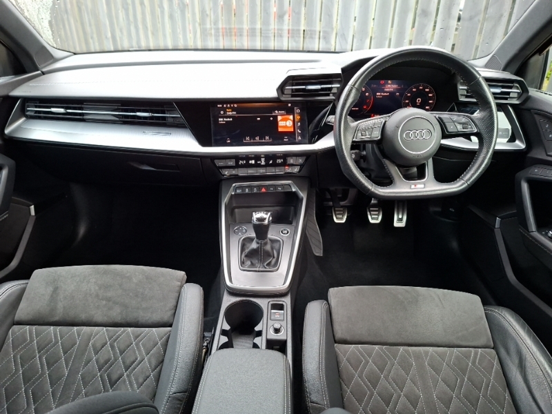 Audi A3 S Line White #3