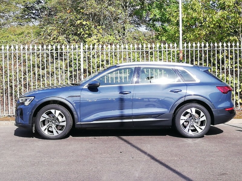 Audi Q8 e tron Suv Blue #4