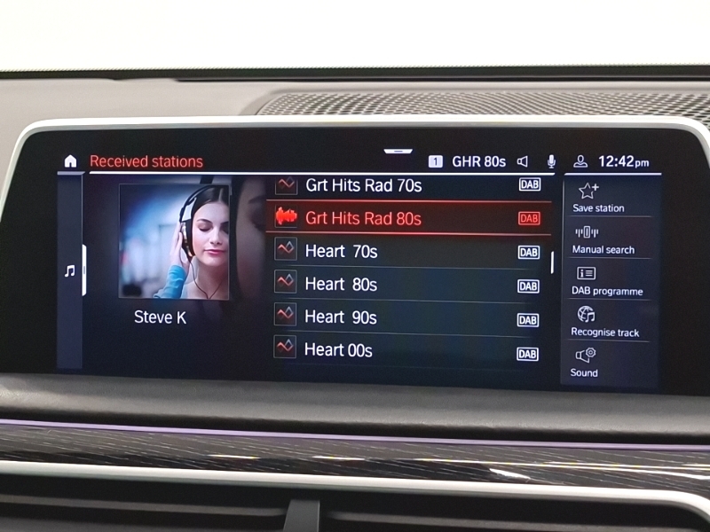 BMW 7 Series 730D Mht M Sport Grey #11