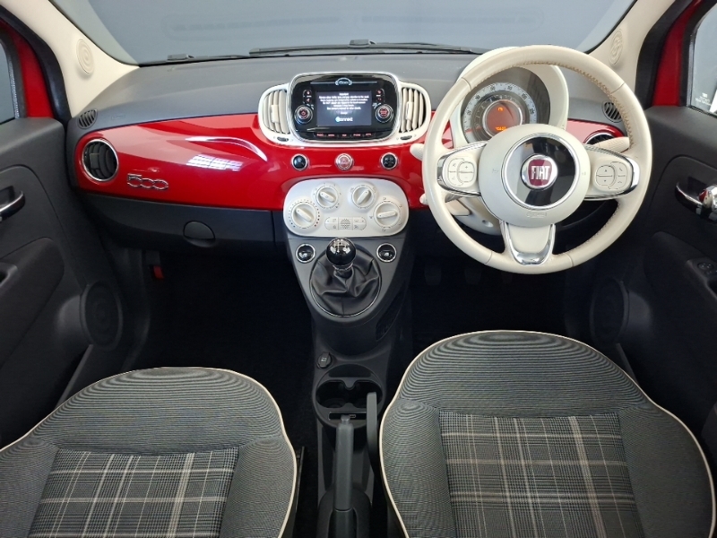 Fiat 500 1.2 Lounge Red #3