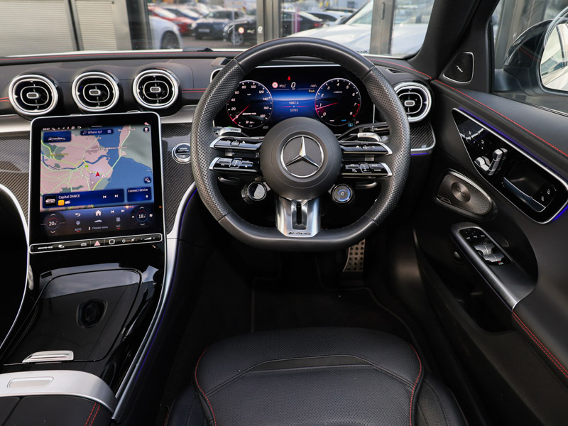 Mercedes-Benz C Class C43 421 4Matic Night Ed Premium 9G-tronic White #6