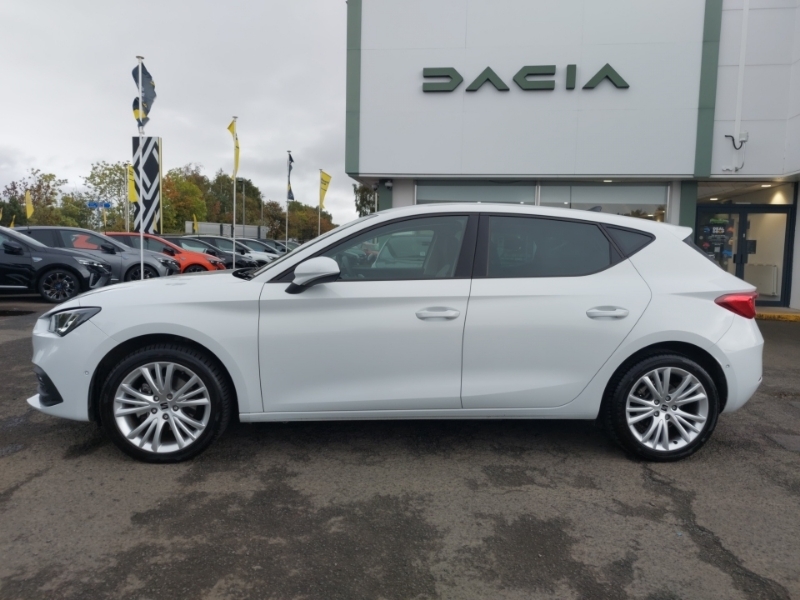 Seat Leon 2.0 Tdi Se Dynamic KS74ETE White #4