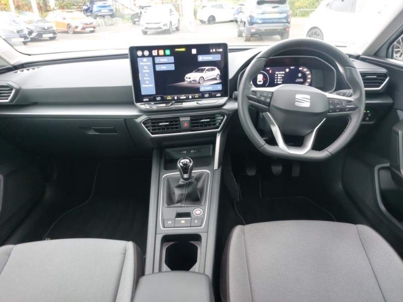 Seat Leon 2.0 Tdi Se Dynamic KS74ETE White #3