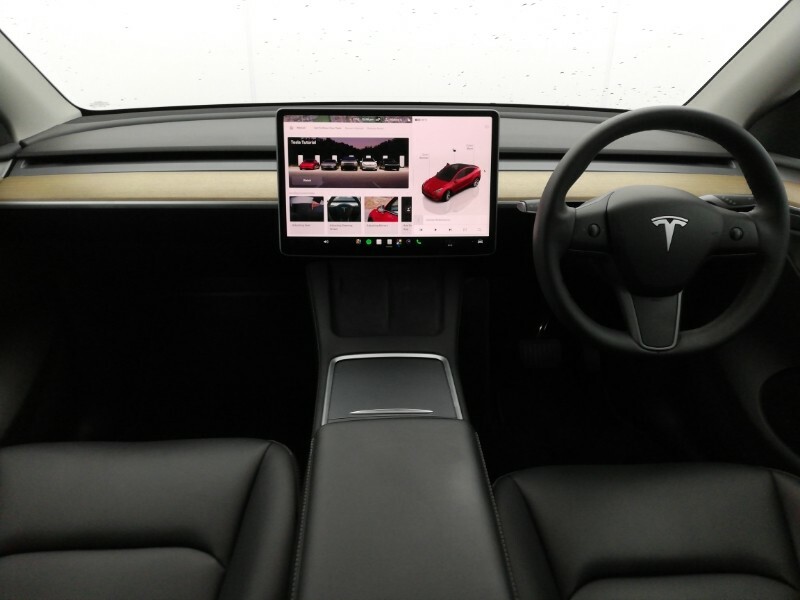 Tesla Model Y Long Range Awd Red #3