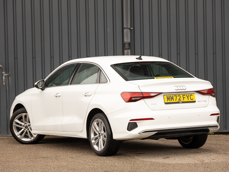 Audi A3 30 Tfsi Sport White #2