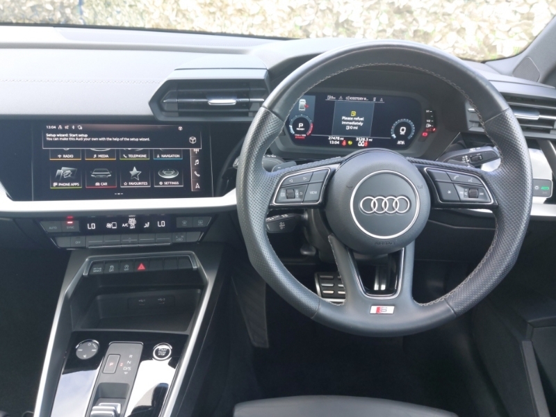Audi A3 1.5 Tfsi 35 Edition 1 Saloon S Tronic E Black #8
