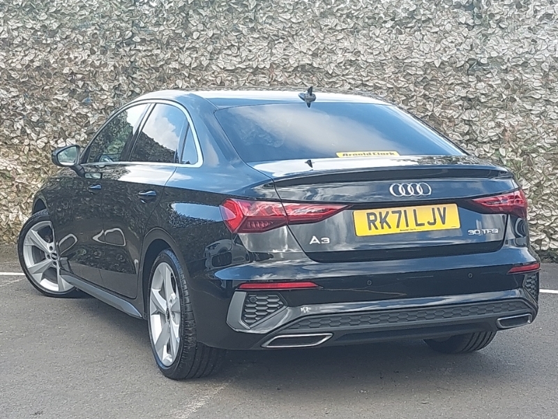 Audi A3 1.5 Tfsi 35 Edition 1 Saloon S Tronic E Black #2