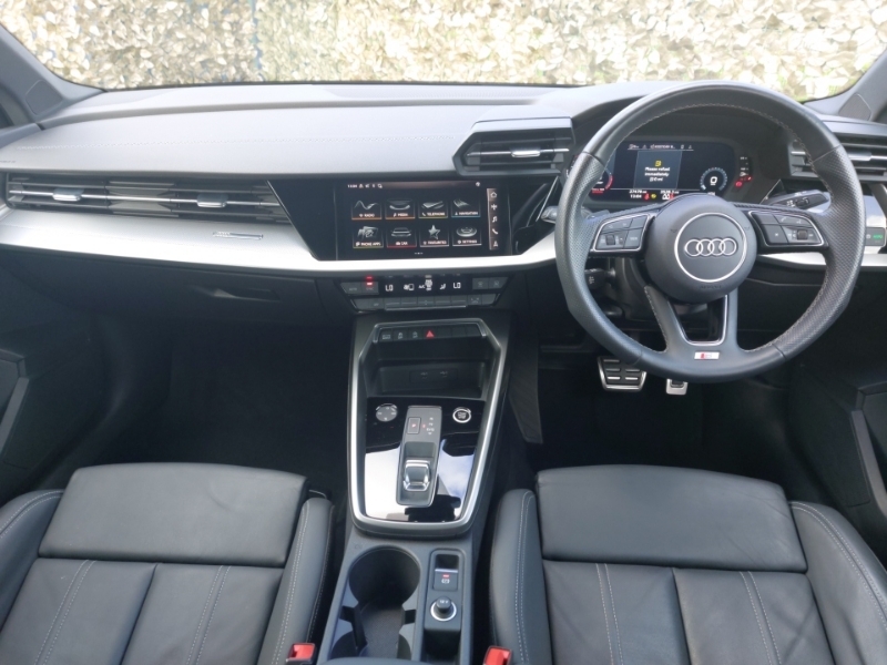 Audi A3 1.5 Tfsi 35 Edition 1 Saloon S Tronic E Black #3