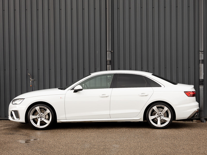 Audi A4 40 Tfsi 204 S Line S Tronic White #4