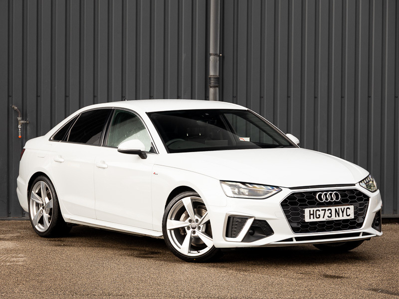 Audi A4 40 Tfsi 204 S Line S Tronic White