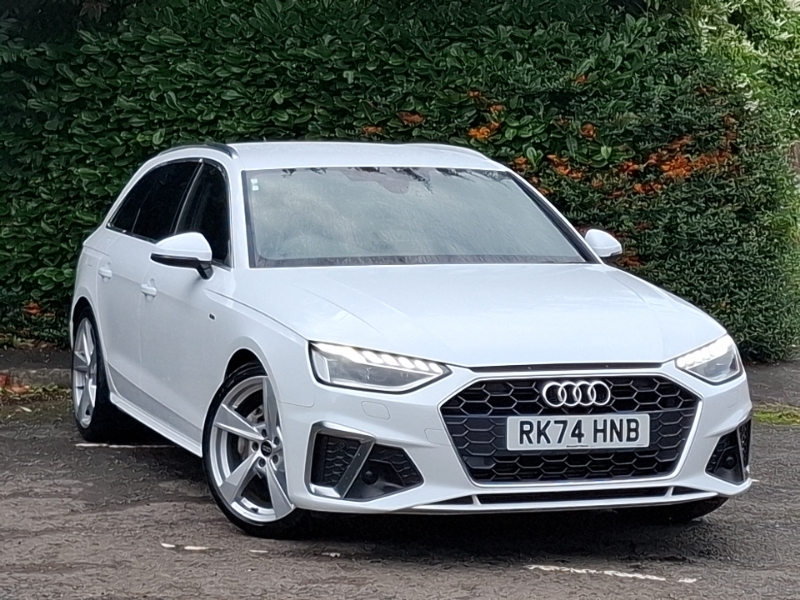 Audi A4 40 Tfsi 204 S Line S Tronic Tech Pack White